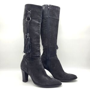 Browns Couture Charcoal Grey Boot Sz 8½